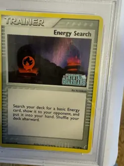 2006 Pokemon Energy Search Reverse Holo EX Crystal Guardians 86/100 PSA 9 Mint! - Image 5