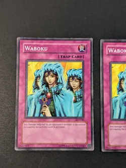 Yugioh TCG - 2x Waboku - SDY-040 - LP/MP - Unlimited - Common - Vintage 2002 - Image 3