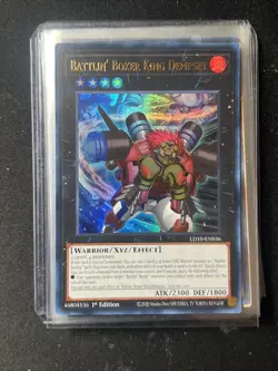 Battlin’ Boxer King Dempsey - LD10-EN036 - 1st Ed Ultra Rare NM Yugioh - Image 1