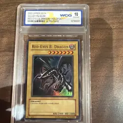 WCG 10 Mint - SDJ-001 - Ultra Rare - Red-Eyes B. Dragon - 2003 Yu-Gi-Oh! - Image 1