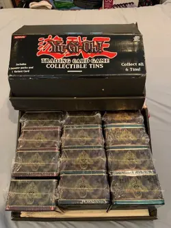 YUGIOH 2003 COLLECTOR TINS - 17 FACTORY SEALED - Image 2