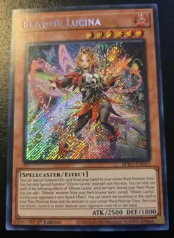 Elfnote Lucina BPRO-EN010 1st Edition Secret Rare Burst Protocol Yu-Gi-Oh! TCG - Image 1