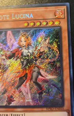 Elfnote Lucina BPRO-EN010 1st Edition Secret Rare Burst Protocol Yu-Gi-Oh! TCG - Image 3
