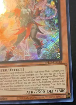 Elfnote Lucina BPRO-EN010 1st Edition Secret Rare Burst Protocol Yu-Gi-Oh! TCG - Image 5