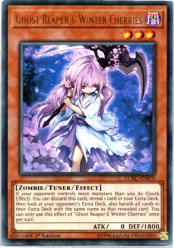 Ghost Reaper & Winter Cherries - LCKC-EN079 Ultra Rare - 1st Edition - Yugioh - Image 1