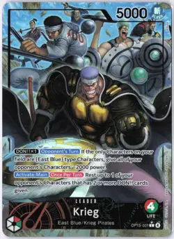 Krieg (OP15-001) (Alternate Art) One Piece Adventure on Kami's Island OP15-EB04 - Image 1