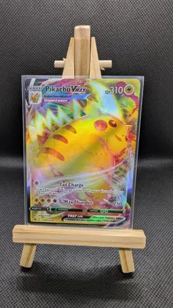 Pokemon Pikachu VMAX Black Star Promo Card SWSH286 - Image 1