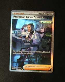 Pokemon Card TCG - Professor Turo's Scenario 257/182 - Paradox Rift - SIR - NM ⭐ - Image 1
