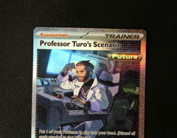 Pokemon Card TCG - Professor Turo's Scenario 257/182 - Paradox Rift - SIR - NM ⭐ - Image 2