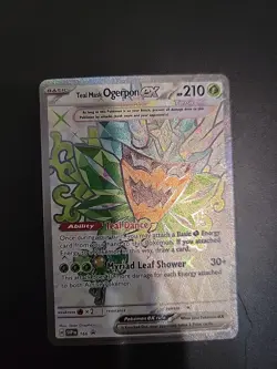 Teal Mask Ogerpon ex 166 Sv: Scarlet & Violet Promo Cards Holo - Image 1