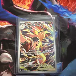Pokemon TCG Ethan's Typhlosion Destined Rivals Illustration Rare Card 190/182 - Image 1