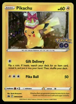 Pikachu Promo SWSH: Sword & Shield Promo Cards SWSH234 NM - Image 1