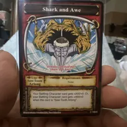 Arlong ONE PIECE Card Shark And Awe Te040 - Image 1