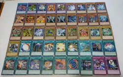 Yu-Gi-Oh Cards Elemental Hero Deck Core Neos Shadow Mist Blazman Avian Fusion + - Image 1