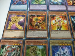 Yu-Gi-Oh Cards Elemental Hero Deck Core Neos Shadow Mist Blazman Avian Fusion + - Image 5