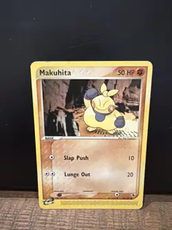 MAKUHITA - 56/109 - Ruby & Sapphire - Common - Pokemon Card - Lp - Image 1