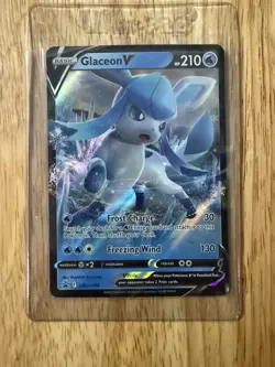 Glaceon V SWSH196 SWSH: Sword & Shield Promo Cards Holo - Image 1