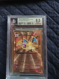 Charizard (Celebrations Metal Card) 004/102 Gold Pokemon BGS 8.5 - Image 1