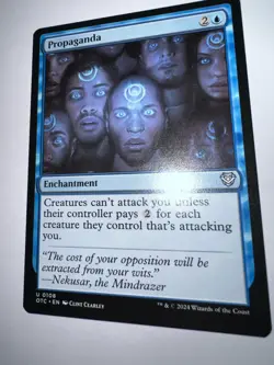 MTG Propaganda Card U 0108 OTC - Image 1