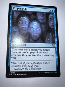 MTG Propaganda Card U 0108 OTC - Image 2