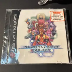 LOT OF 3 PHANTASY STAR ONLINE CD SEGA DREAMCAST TRADING CARDS CD PACK + BINDER! - Image 5