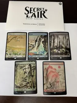 Magic The Gathering Meditations On Nature (Secret Lair Opened) FOIL - Image 1