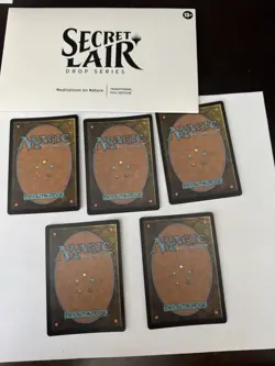 Magic The Gathering Meditations On Nature (Secret Lair Opened) FOIL - Image 2