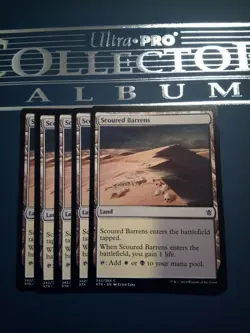 MTG Scoured Barrens x4 - Khans of Tarkir - LP to NM - Image 1