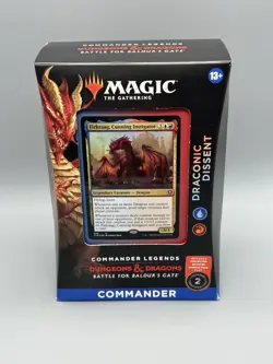 Magic The Gathering Commander Legends Battle for Baldur's Gate Draconic Dissent - Image 1