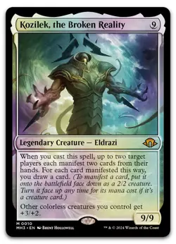 Kozilek, the Broken Reality #10 (Foil) (NM) Modern Horizons 3 MH3 Magic MTG - Image 1