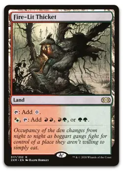 Fire-Lit Thicket #317 (NM) Double Masters 2XM Magic MTG - Image 1