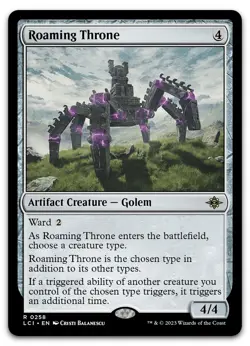 Roaming Throne #258 (NM) Lost Caverns of Ixalan LCI Magic MTG - Image 1