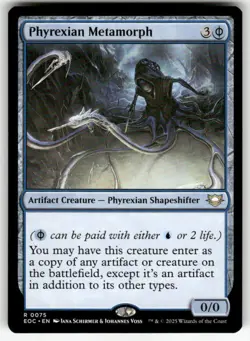 PHYREXIAN METAMORPH #75 MTG COMMANDER: EDGE OF ETERNITIES RARE - Image 1