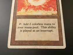 MTG Revised (3rd Edition) Sol Ring MP - Image 3