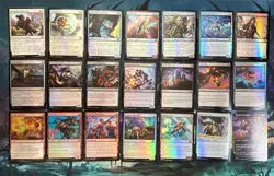 Aetherdrift Foil Lot - 21 Commons - Magic the Gathering MTG - Image 1