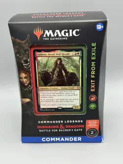 Magic the Gathering Commander Legends Battle for Baldur's Gate Exit from Exile - Image 1