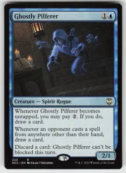 MP-01 Played Ghostly Pilferer 223 Commander: Streets of New Capenna R - Image 1