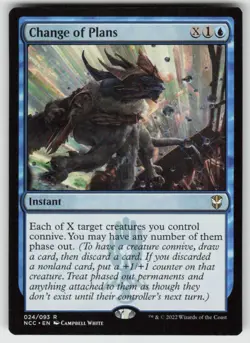 MP-01 Played Change of Plans 24 Commander: Streets of New Capenna R - Image 1