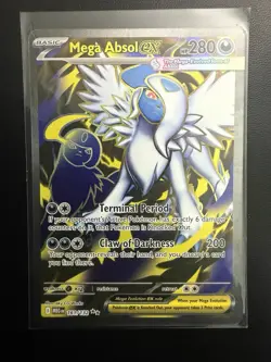 Pokemon 2025 Mega Evolution Mega Absol EX#161/132 Ultra Rare NM - Image 1