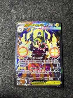 Pokemon Mega Eelektross EX 278/217 Full Art Holo 350 HP EX English - Image 1