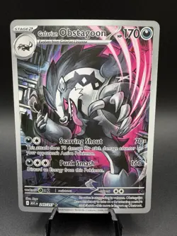 Pokemon TCG Galarian Obstagoon Illustration Rare Ascended Heroes 245/217 - Image 1