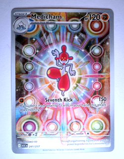 Medicham 241/217 Ascended Heroes Pokemon TCG Illustration Rare (IR) - Image 1
