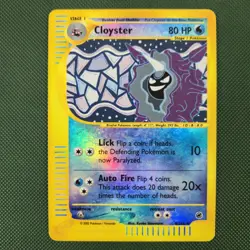 MP Reverse Holo Cloyster 8/165 Rare Nintendo Pokemon Card - Image 1
