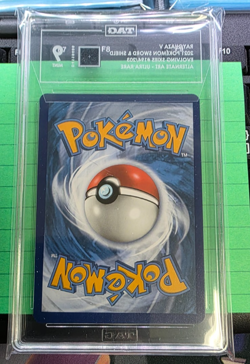2021 Pokemon Evolving Skies Rayquaza V 194/203 Alternate Alt Art Rare TAG 9 - Image 4