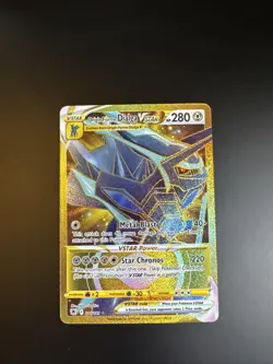 Origin Forme Dialga VSTAR 210/189 NM Full Art Gold Secret Rare Pokemon Card! - Image 1