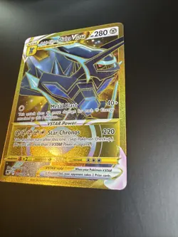 Origin Forme Dialga VSTAR 210/189 NM Full Art Gold Secret Rare Pokemon Card! - Image 3