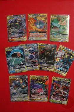 Pokemon Chinese Tag Team GX Lot Sun&Moon LP-NM - Image 1
