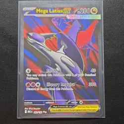2015 Pokemon Mega Latias EX 163/132 Me01 Mega Evolution Ultra Rare Holo English - Image 1