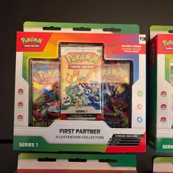 Pokemon TCG First Partner Illustration Collection Series 1 New Sealed (Lot of 6) - Image 2