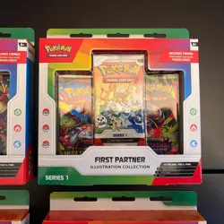 Pokemon TCG First Partner Illustration Collection Series 1 New Sealed (Lot of 6) - Image 3